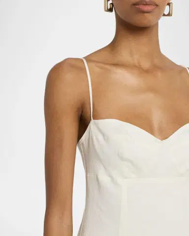 Simkhai Analise Bustier Midi Dress | Thumbnail 4 Simkhai Analise Bustier Midi Dress | Thumbnail 4