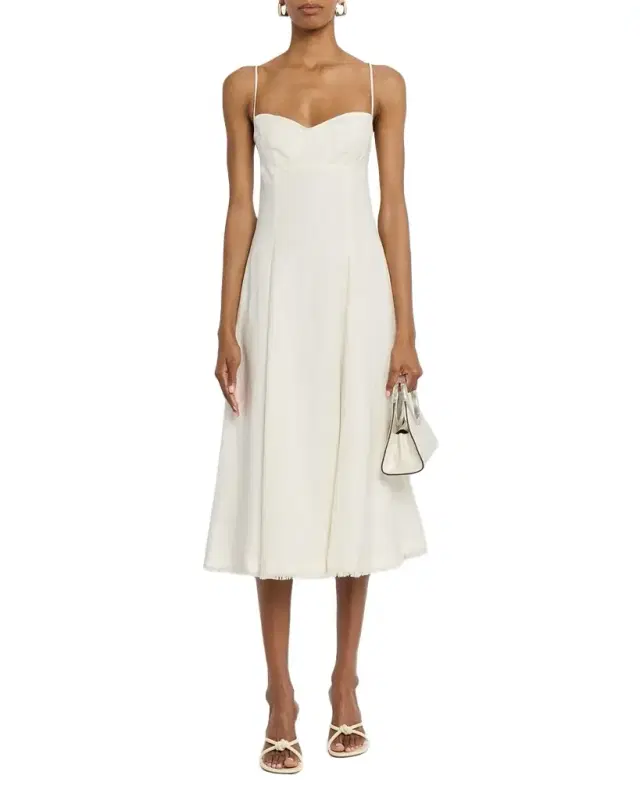 SIMKHAI Analise Bustier Midi Dress