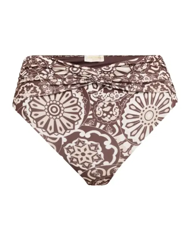 Dina High-Waist Bikini Bottoms