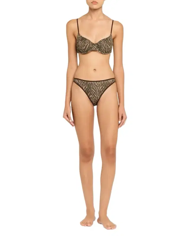 Printed Mona Bikini Top