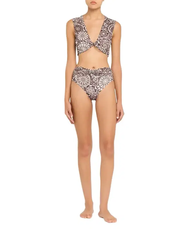 Printed Oliwia Bikini Top