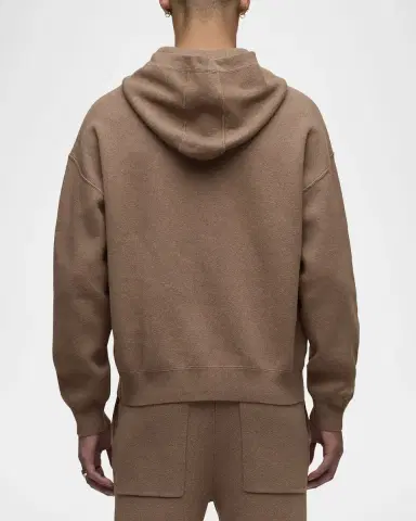 Hudson en 's Cotton and Cashmere Double-Knit Hoodie | Thumbnail 3 Hudson en 's Cotton and Cashmere Double-Knit Hoodie | Thumbnail 3