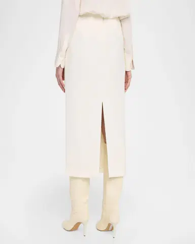 Roland Mouret Crepe Midi Skirt | Thumbnail 2
