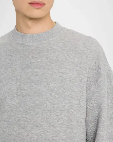 AMIRI Men's MA Quad Jacquard Crewneck Sweatshirt | Thumbnail 4 AMIRI Men's MA Quad Jacquard Crewneck Sweatshirt | Thumbnail 4