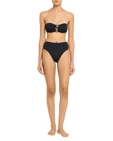 SIMKHAI Nicola Studded Bandeau Bikini Top | Thumbnail 1 SIMKHAI Nicola Studded Bandeau Bikini Top | Thumbnail 1