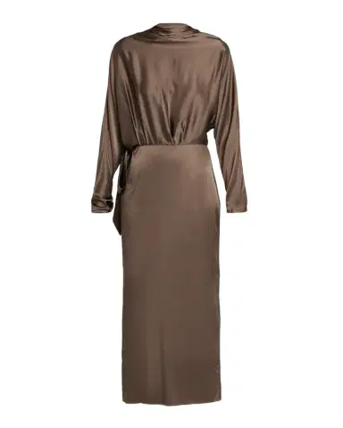 STAUD Phoebe Draped Silk Maxi Dress | Thumbnail 1 STAUD Phoebe Draped Silk Maxi Dress | Thumbnail 1