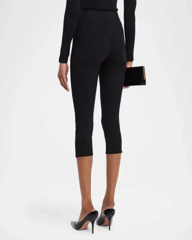 L'AGENCE Dee Pull-On Capri Pants | Thumbnail 2