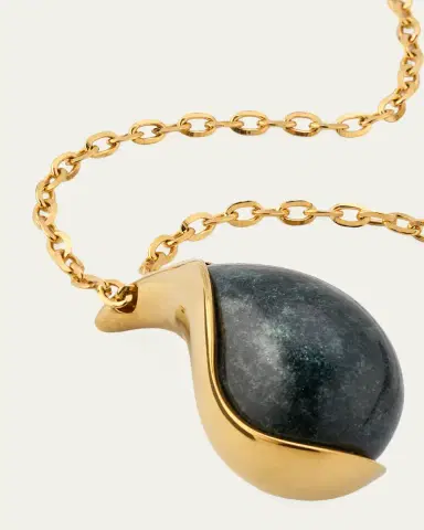 Bottega Veneta Drop Marble Pendant Necklace | Thumbnail 4 Bottega Veneta Drop Marble Pendant Necklace | Thumbnail 4