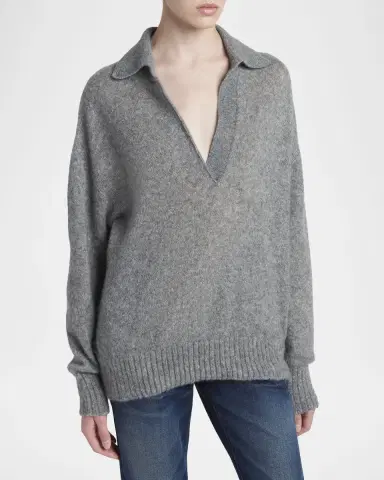 Tom Ford Seamless Ultrasoft Wool Polo Sweater | Thumbnail 3 Tom Ford Seamless Ultrasoft Wool Polo Sweater | Thumbnail 3