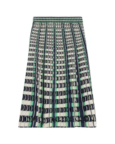 SIMKHAI Drue Openwork Midi Skirt | Thumbnail 1