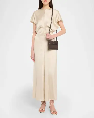 Toteme Belted Smooth Leather Crossbody Bag | Thumbnail 4 Toteme Belted Smooth Leather Crossbody Bag | Thumbnail 4