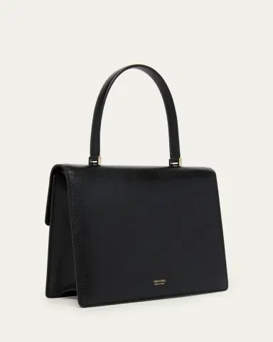 Tom Ford Aube Small Leather Top-Handle Bag | Thumbnail 3 Tom Ford Aube Small Leather Top-Handle Bag | Thumbnail 3