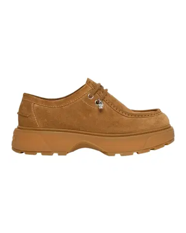 Alexander McQueen Men's Rover Suede Chunky Loafers | Thumbnail 1 Alexander McQueen Men's Rover Suede Chunky Loafers | Thumbnail 1