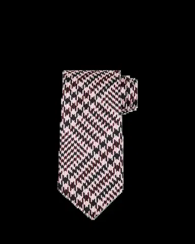 Tom Ford Men's Exploded Prince of Wales Check Silk Tie | Thumbnail 2 Tom Ford Men's Exploded Prince of Wales Check Silk Tie | Thumbnail 2