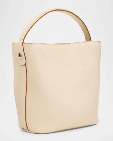 Michino Paris Odeon Mini Leather Bucket Bag | Thumbnail 2