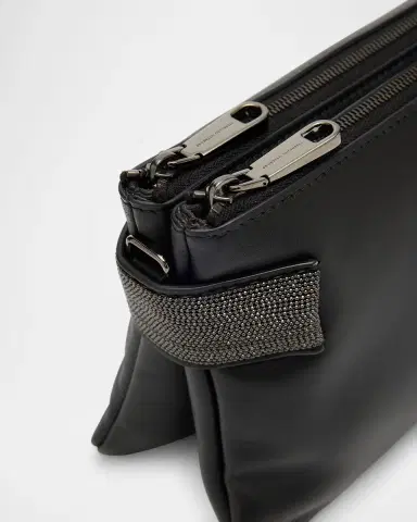 Brunello Cucinelli Essence Mini Leather Shoulder Bag | Thumbnail 5 Brunello Cucinelli Essence Mini Leather Shoulder Bag | Thumbnail 5