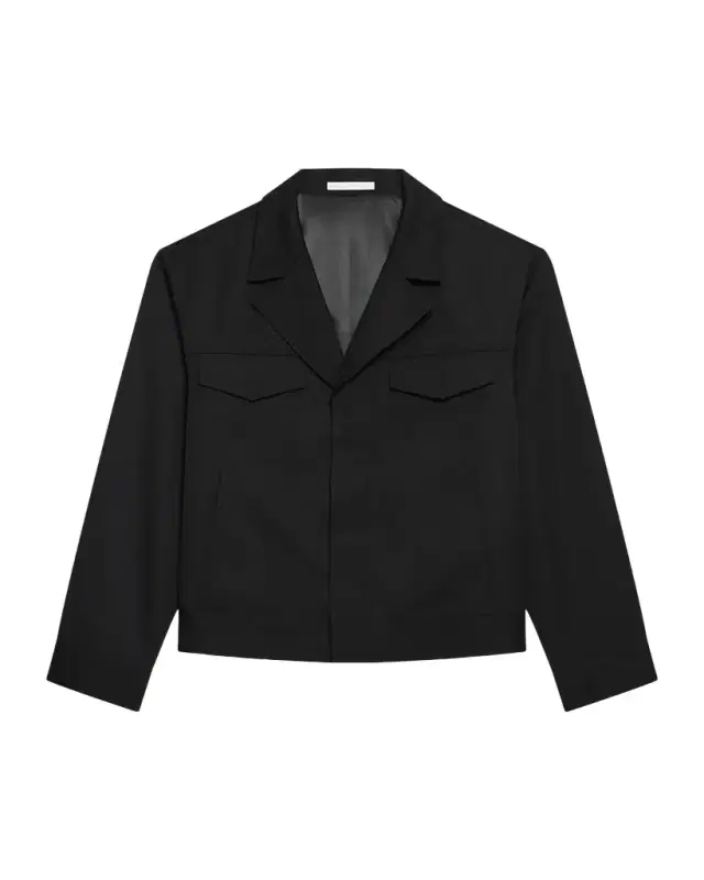 Men 's Notch Lapel Utility Jacket