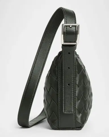 Bottega Veneta Men's Traveler Leather Phone Pouch | Thumbnail 2