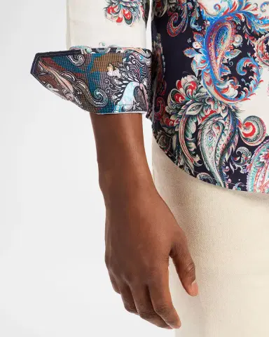 Robert Graham Men's Morningside Paisley Button-Down Shirt | Thumbnail 4 Robert Graham Men's Morningside Paisley Button-Down Shirt | Thumbnail 4