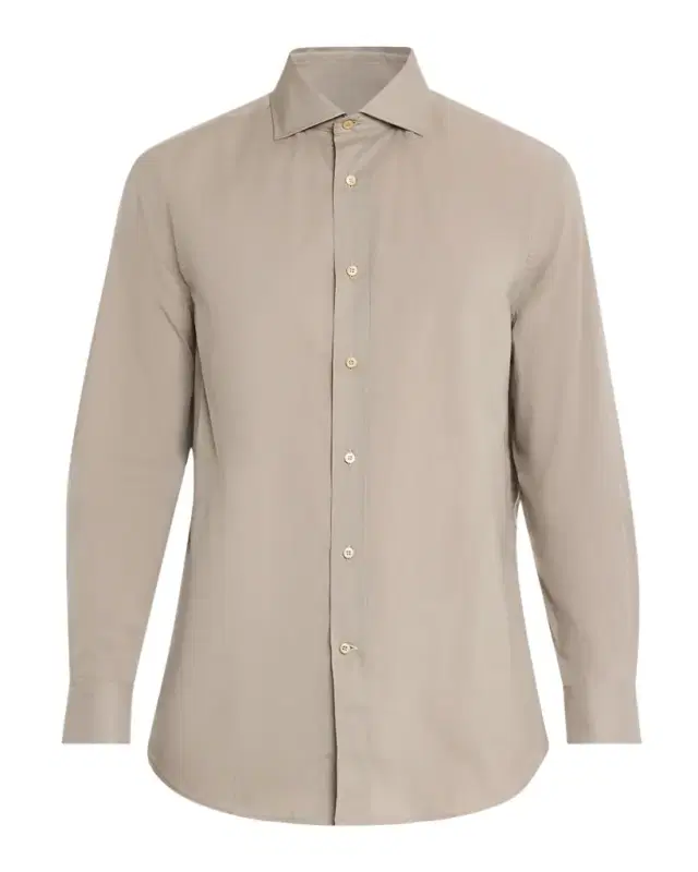 en 's Cotton Classic Fit Button-Down Shirt
