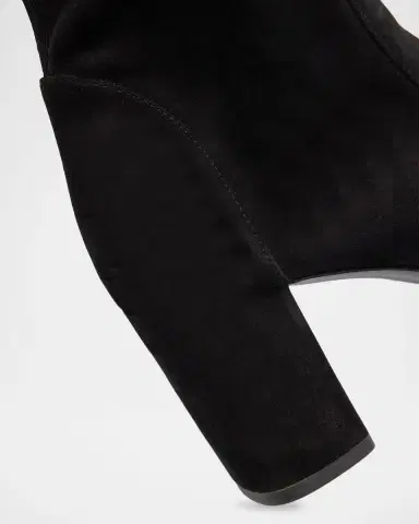 Stuart Weitzman 75mm Lucie Stretch Suede Knee-High Boots | Thumbnail 4 Stuart Weitzman 75mm Lucie Stretch Suede Knee-High Boots | Thumbnail 4