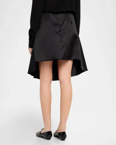 JW Anderson Tipped Hem Satin Skirt | Thumbnail 2 JW Anderson Tipped Hem Satin Skirt | Thumbnail 2