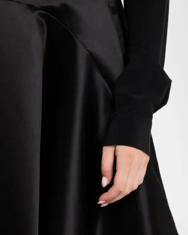 JW Anderson Tipped Hem Satin Skirt | Thumbnail 4 JW Anderson Tipped Hem Satin Skirt | Thumbnail 4