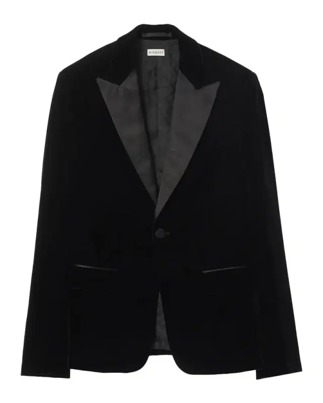 Men 's Velvet Silk-Trim Tuxedo Jacket