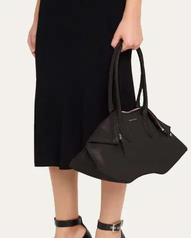 Alexander McQueen Manta Sculptural Nappa Leather Shoulder Bag | Thumbnail 2