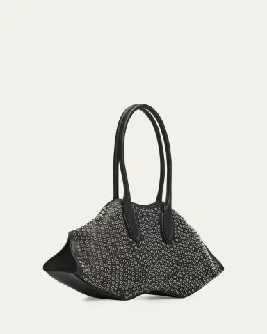 Alexander McQueen Manta Studded Sculptural Nappa Leather Shoulder Bag | Thumbnail 3 Alexander McQueen Manta Studded Sculptural Nappa Leather Shoulder Bag | Thumbnail 3
