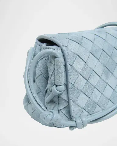Bottega Veneta Smooth Suede Crossbody Bag | Thumbnail 6