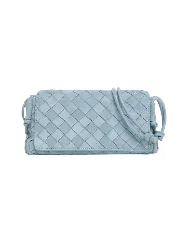 Bottega Veneta Smooth Suede Crossbody Bag | Thumbnail 1