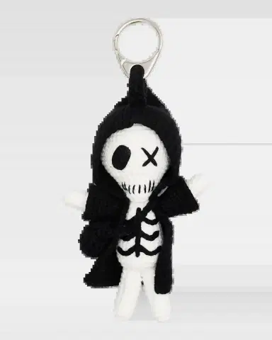 Alexander McQueen Doll Crochet Bag Charm | Thumbnail 2