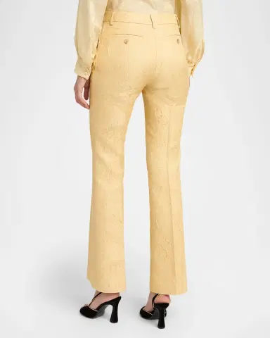 Etro Paisley Jacquard Flare Trousers | Thumbnail 2