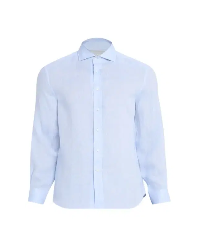 Men's Linen Classic Fit Button-Down Shirt