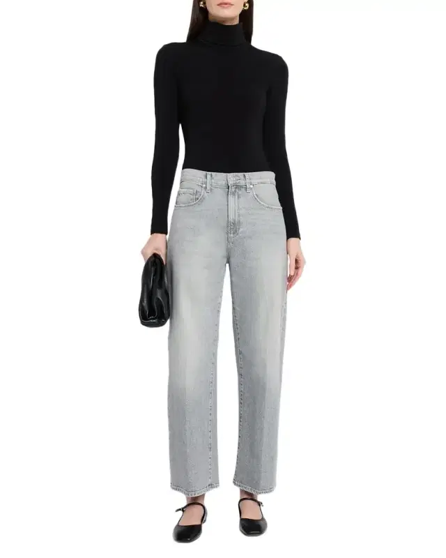 Arellia Ankle Barrel-Leg Jeans