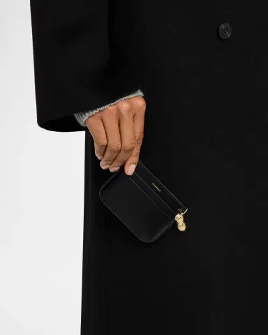 Givenchy Lucky Charms Card Case in Box Leather | Thumbnail 2 Givenchy Lucky Charms Card Case in Box Leather | Thumbnail 2