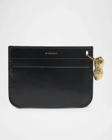Givenchy Lucky Charms Card Case in Box Leather | Thumbnail 3 Givenchy Lucky Charms Card Case in Box Leather | Thumbnail 3