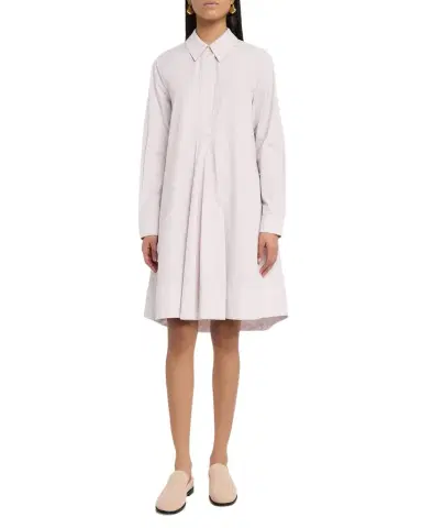Co Cotton Twill A-Line Shirtdress | Thumbnail 1 Co Cotton Twill A-Line Shirtdress | Thumbnail 1