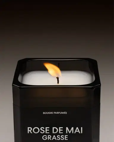 Matiere Premiere Rose de Mai Grasse Candle, 7 oz. | Thumbnail 3