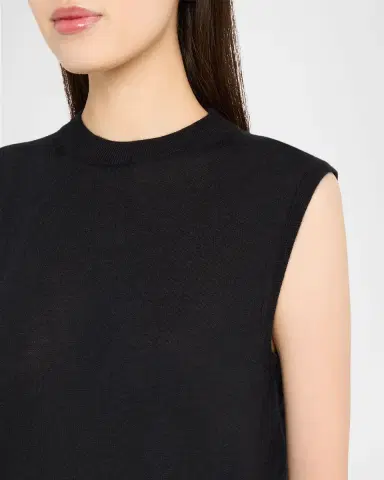 Co Sleeveless Cashmere T-Shirt Sweater | Thumbnail 4