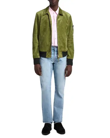 Tom Ford Men's Silk and Cotton Jersey Button-Down Shirt | Thumbnail 1