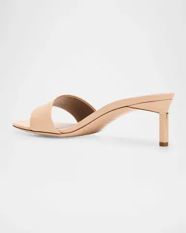 Tom Ford 55mm Leather Kitten-Heel Mules | Thumbnail 3