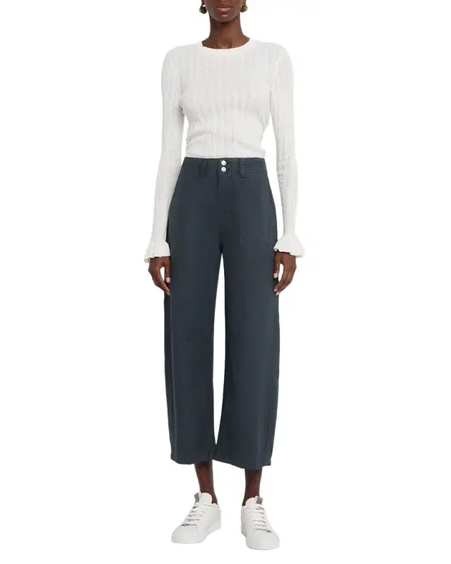 PAIGE Arellia Barrel-Leg Pants