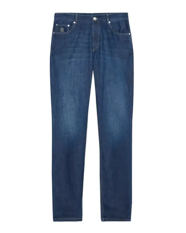Men 's Denim Classic Fit Five-Pocket Jeans