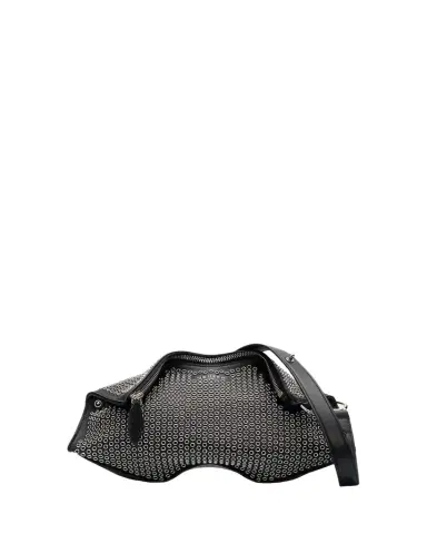 Alexander McQueen Manta Eyelet-Covered Leather Clutch Bag | Thumbnail 1