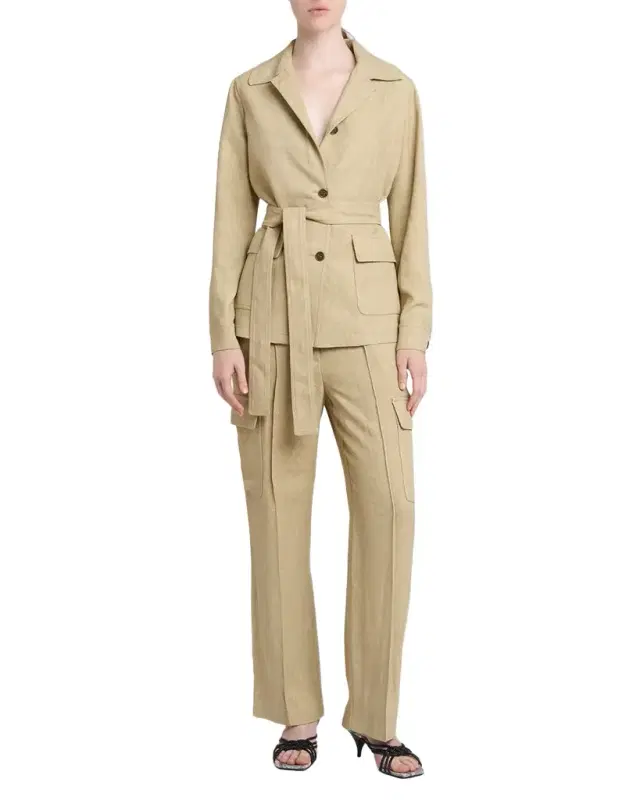 Belted Safari Jacket