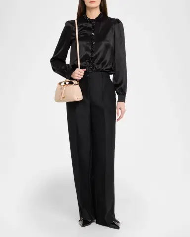 Dolce & Gabbana Smooth Leather Top-Handle Bag | Thumbnail 5 Dolce & Gabbana Smooth Leather Top-Handle Bag | Thumbnail 5