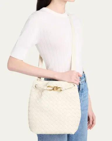 Bottega Veneta Nappa Leather Crossbody Bucket Bag | Thumbnail 2