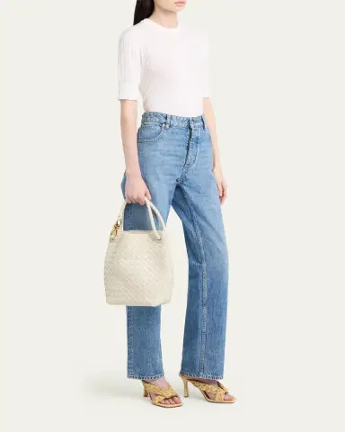 Bottega Veneta Nappa Leather Crossbody Bucket Bag | Thumbnail 5